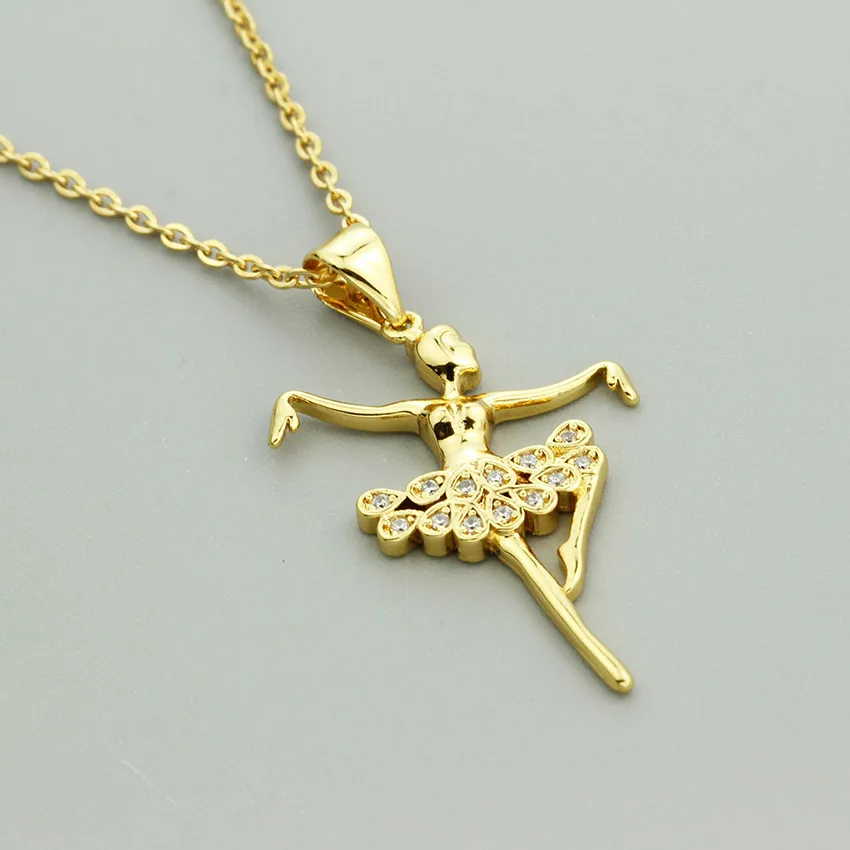Dancing Ballerina Girl Pendant Necklace Women Girl Jewelry Gold Silver Crystal Ballet Dancer Long Chain Necklace Birthday Gifts
Dancing Ballerina Girl Pendant Necklace Women Girl Jewelry Gold Silver Crystal Ballet Dancer Long Chain Necklace Birthday Gifts