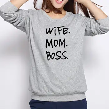 2018 New Fashion Wife MOM BOSS Print Kawaii Tops Sweatshirt Femmes Hoodies Women Harajuku Clothings Corduroy Cute Plus Size
2018 New Fashion Wife MOM BOSS Print Kawaii Tops Sweatshirt Femmes Hoodies Women Harajuku Clothings Corduroy Cute Plus Size