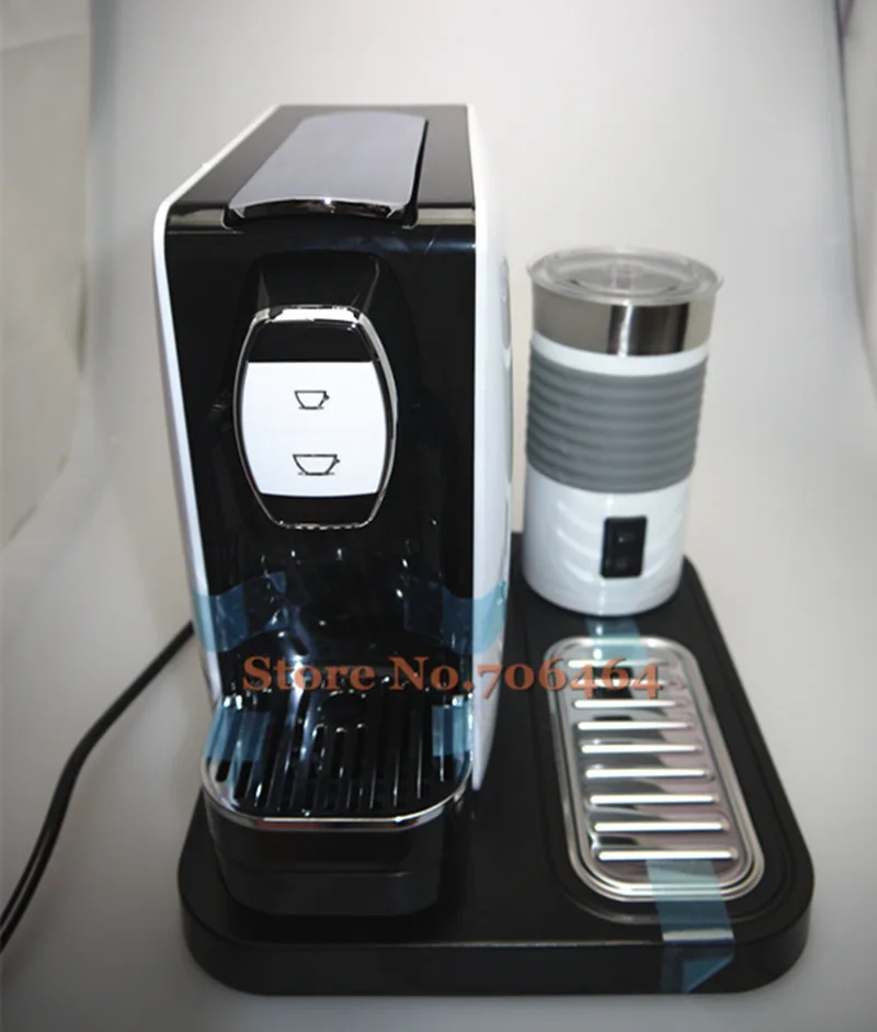 

Nespresso capsule Fully-automatic coffee machine with electric foam maker espresso electric cappuccino/latte coffee maker