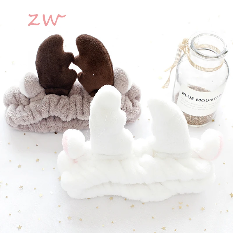 Fashion Flannel Christmas Antler Hair Band Makeup Headband Wash Headband Cute Girl Hair Bands Hair Accessories Women 3C0007
Fashion Flannel Christmas Antler Hair Band Makeup Headband Wash Headband Cute Girl Hair Bands Hair Accessories Women 3C0007