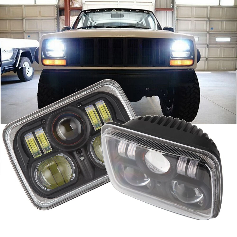 2PCS 7 INCH 54W LED Headlight H4 High Low Beam Driving Lights For Jeep wrangler JK Cherokee XJ Truck Offroad
2PCS 7 INCH 54W LED Headlight H4 High Low Beam Driving Lights For Jeep wrangler JK Cherokee XJ Truck Offroad
