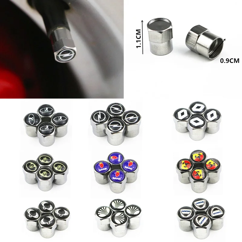 4pcs New Metal Wheel Tire Valve Caps Stem case for Hyundai Suzuki Mazda Opel Lada Toyota Chevrolet Audi Bmw Kia car accessories
4pcs New Metal Wheel Tire Valve Caps Stem case for Hyundai Suzuki Mazda Opel Lada Toyota Chevrolet Audi Bmw Kia car accessories