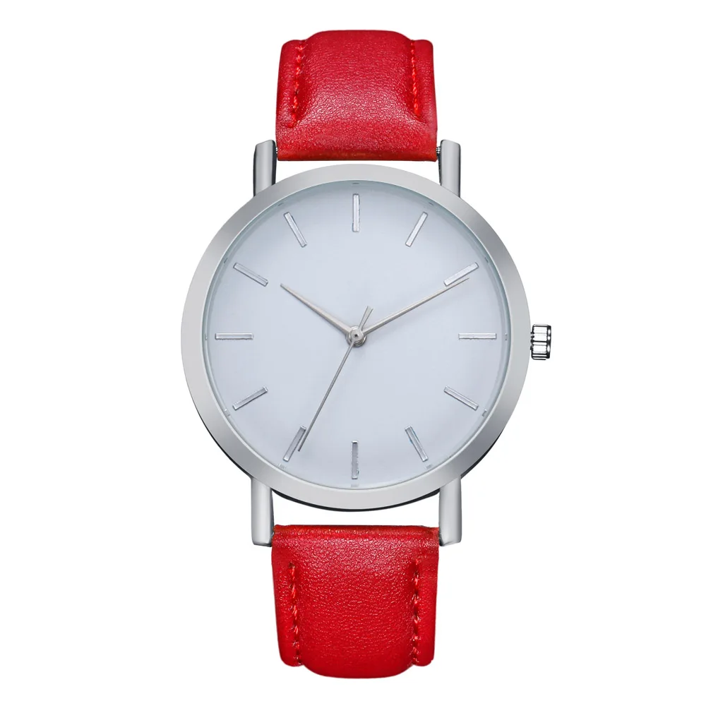Fashion Women Watches Ladies Watch Simple Silver Red Geneva Leather Analog Quartz Wrist Watch Clock Reloj Mujer Casual Dresses
Fashion Women Watches Ladies Watch Simple Silver Red Geneva Leather Analog Quartz Wrist Watch Clock Reloj Mujer Casual Dresses