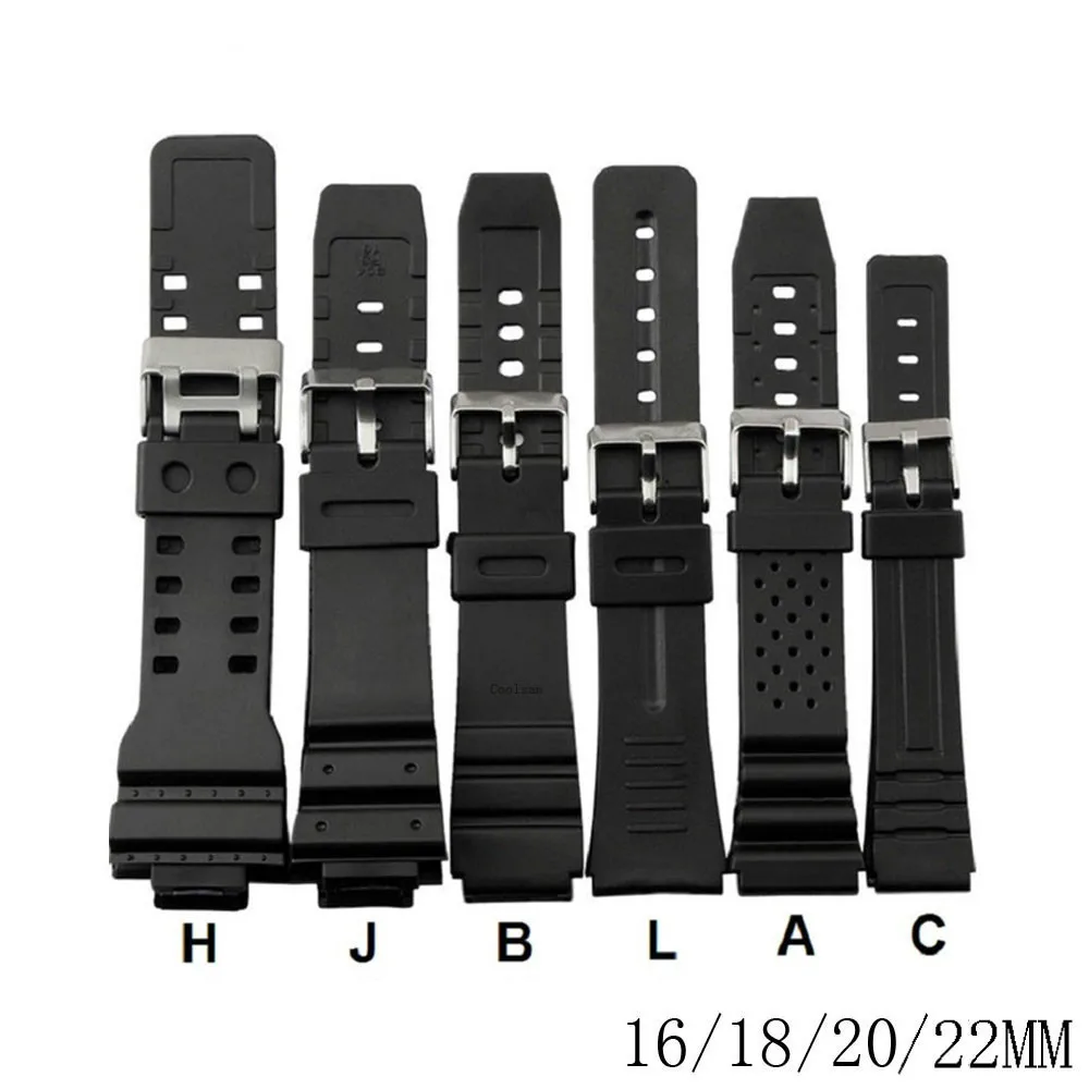 16/18/20/22mm Watchband Silicone Rubber Band Men Sports Diving Black Strap For CASIO Replace Electronic Watch Accessories
16/18/20/22mm Watchband Silicone Rubber Band Men Sports Diving Black Strap For CASIO Replace Electronic Watch Accessories