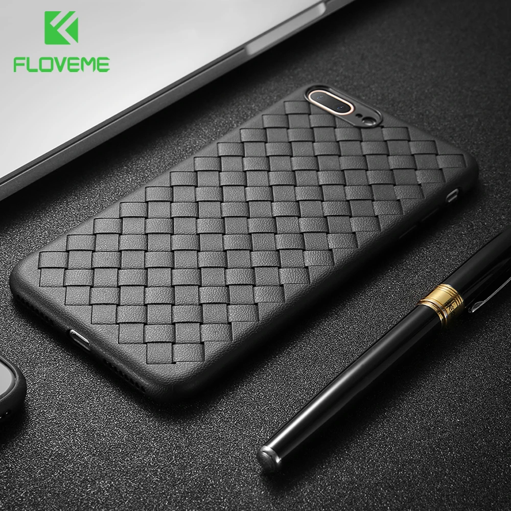 FLOVEME Soft Phone Case For iPhone XR XS Max Luxury Grid Weave Silicone Case For iPhone X 7 8 Plus 6 6s Cover Cases Coque Fundas
FLOVEME Soft Phone Case For iPhone XR XS Max Luxury Grid Weave Silicone Case For iPhone X 7 8 Plus 6 6s Cover Cases Coque Fundas