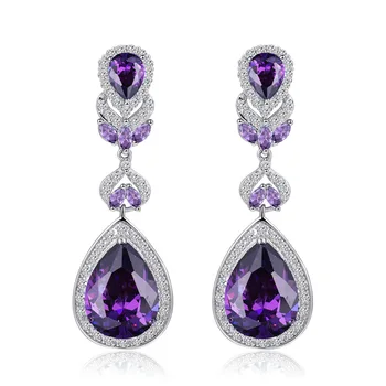 Fashion Sterling Silver S925 Zircon Drop Earrings Exquisite Long Temperament Earrings Jewelry For Girl
Fashion Sterling Silver S925 Zircon Drop Earrings Exquisite Long Temperament Earrings Jewelry For Girl