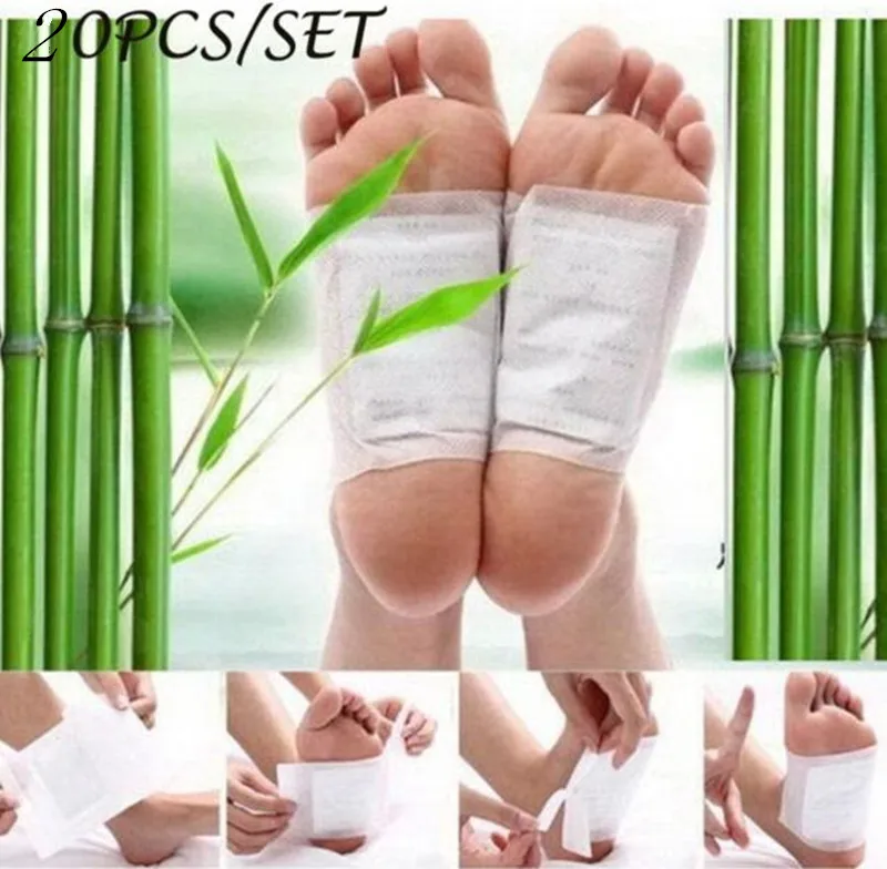 20pcs=(10pcs Patches+10pcs Adhesives) Detox Foot Patches Pads Body Toxins Feet Care Anti Cellulite Herbal Adhesive Foot Tool
20pcs=(10pcs Patches+10pcs Adhesives) Detox Foot Patches Pads Body Toxins Feet Care Anti Cellulite Herbal Adhesive Foot Tool