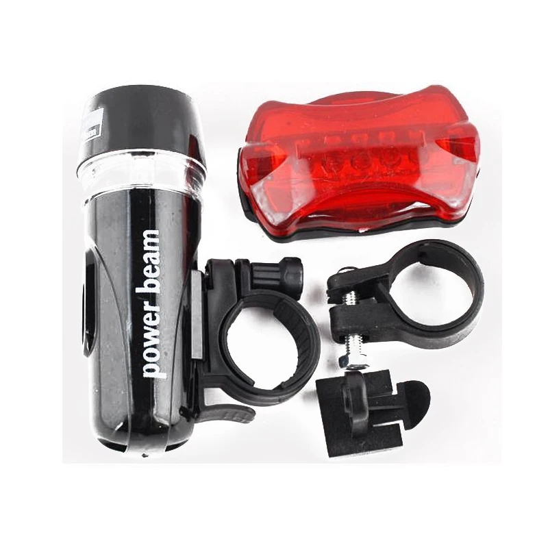 Hot Waterproof Ultra Bright 5 Led Cycling Bicycle Light Set Bike Front Head Light + 5 Led Rear Safety Flashlight Tail Light Lamp
Hot Waterproof Ultra Bright 5 Led Cycling Bicycle Light Set Bike Front Head Light + 5 Led Rear Safety Flashlight Tail Light Lamp