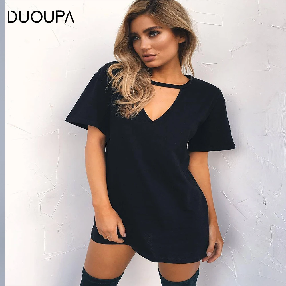 DUOUPA Women Dress 2019 Choker V-neck Summer Dresses Short Sleeve Casual Sexy Halter Loose Boho Beach Dress Vestidos Plus
DUOUPA Women Dress 2019 Choker V-neck Summer Dresses Short Sleeve Casual Sexy Halter Loose Boho Beach Dress Vestidos Plus