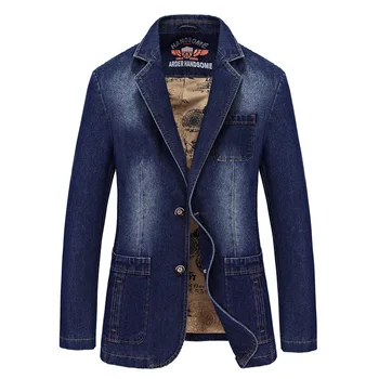 Brand denim jacket men casual denim blazer men new arrival men's casual suit slim fit blazer jacket coat jeans jacket
Brand denim jacket men casual denim blazer men new arrival men's casual suit slim fit blazer jacket coat jeans jacket