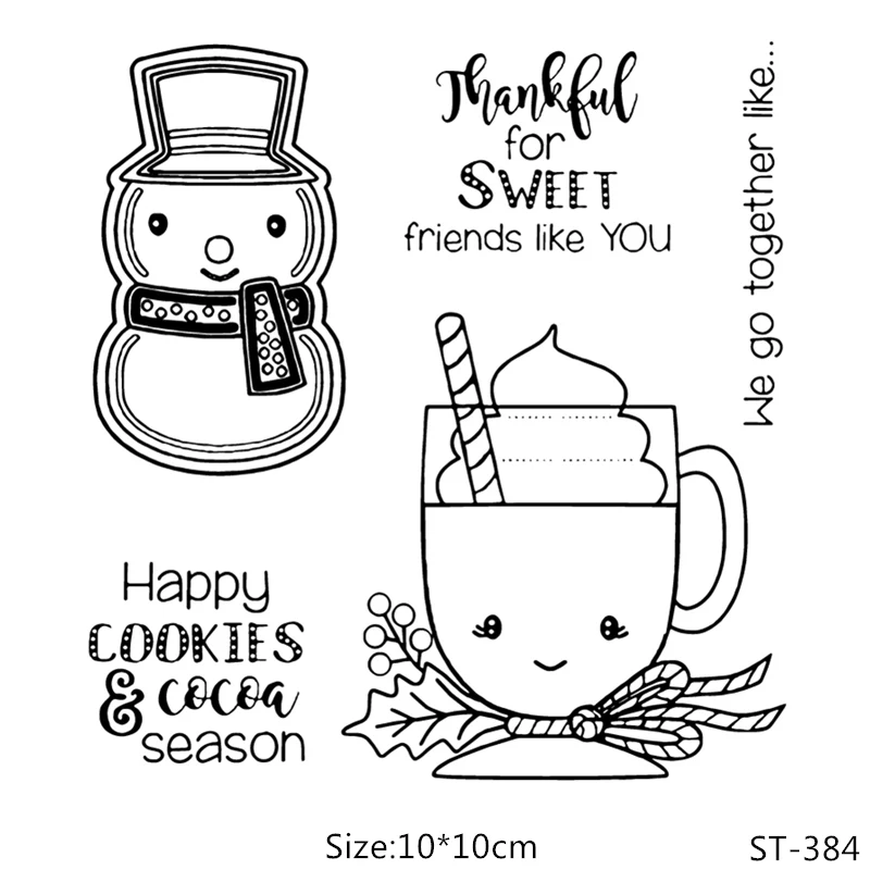 AZSG Snowman ice cream Clear Stamps For DIY Scrapbooking/Card Making/Album Decorative Silicon Stamp Crafts
AZSG Snowman ice cream Clear Stamps For DIY Scrapbooking/Card Making/Album Decorative Silicon Stamp Crafts