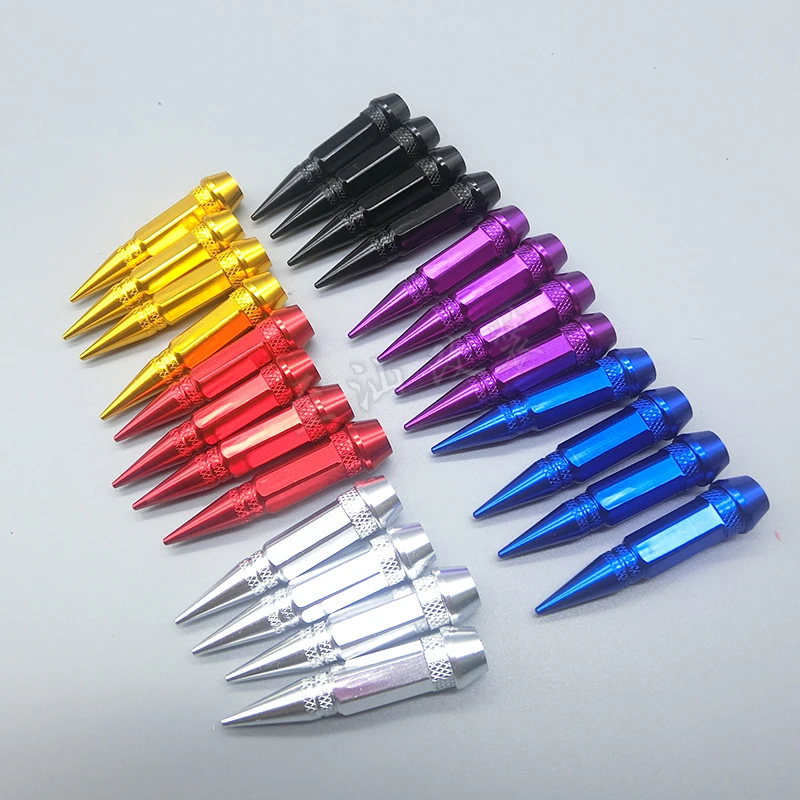 POWER Break Alloy Aluminum Wheel Lug Nut With Spikes Extended Tuner Wheels Rims Spikes 4Pcs/set 65mm
POWER Break Alloy Aluminum Wheel Lug Nut With Spikes Extended Tuner Wheels Rims Spikes 4Pcs/set 65mm