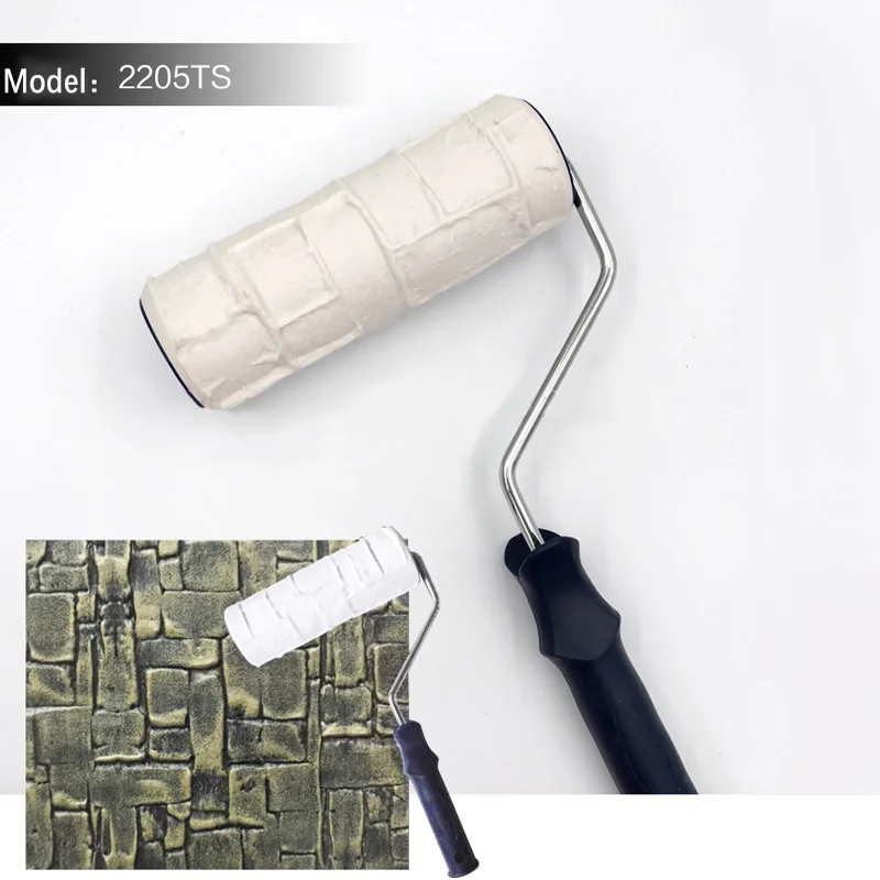 20*7cm Model 2205TS Roller Stamp Environmental Protection Pattern Paving Stone Hig Strength Roller Polyurethane Paint Tool Sets
20*7cm Model 2205TS Roller Stamp Environmental Protection Pattern Paving Stone Hig Strength Roller Polyurethane Paint Tool Sets