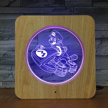 Mario Driving Car 3D LED Plastic Night Light DIY Customized Lamp Table Lamp Kids Colors Gift Home Decor DropShipping 2204
Mario Driving Car 3D LED Plastic Night Light DIY Customized Lamp Table Lamp Kids Colors Gift Home Decor DropShipping 2204