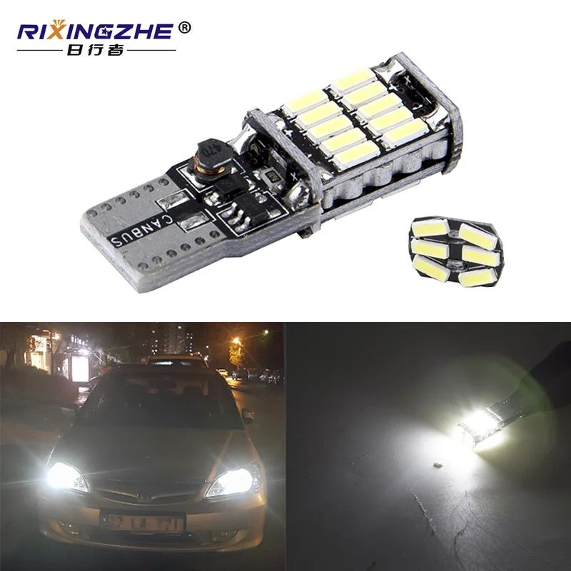 RXZ t10 w5w canbus car interior light 194 501 led 26 4014 SMD Instrument Lights bulb lamp dome light no error 12V 6000K
RXZ t10 w5w canbus car interior light 194 501 led 26 4014 SMD Instrument Lights bulb lamp dome light no error 12V 6000K