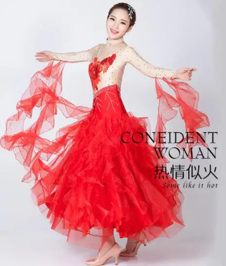 Tango Dress Standard Dance Dresses Viennese Waltz Dress Ballroom Dress  competition on sale
