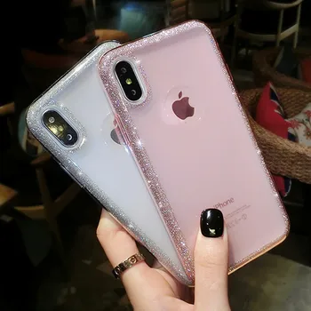 For iPhone X XS Max XR Candy Color Glitter Soft Case For iPhone 11 Pro Max Transparent Silicon Cover For iPhone 6s 7 8 Plus Case
For iPhone X XS Max XR Candy Color Glitter Soft Case For iPhone 11 Pro Max Transparent Silicon Cover For iPhone 6s 7 8 Plus Case