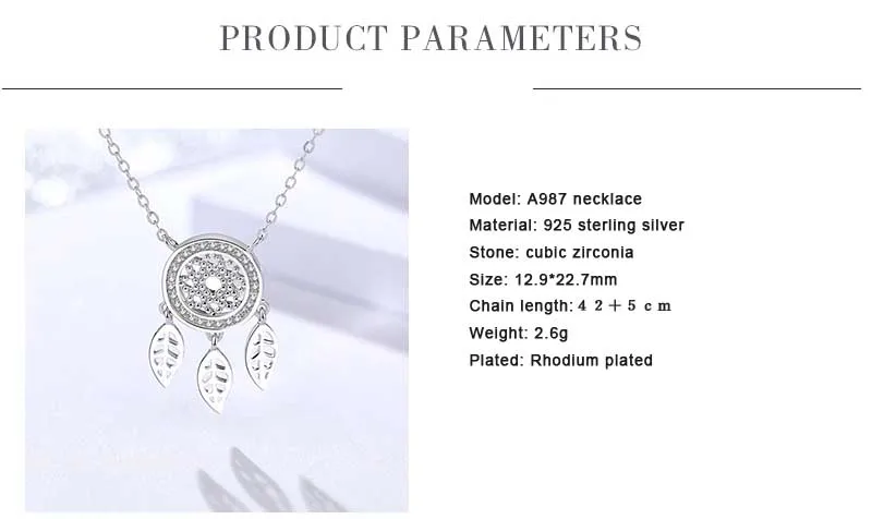 4 silver necklace for women