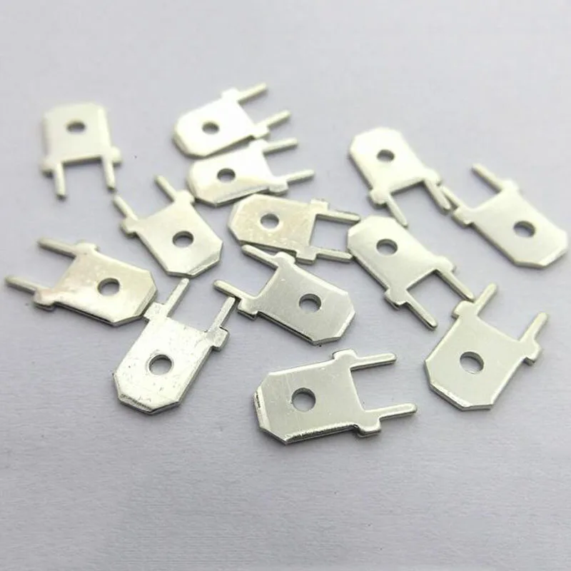 50PCS Terminal Block 6.3 Plug Spring Insert Cold End 6.3mm Solder Tab 6.3 Circuit Board Insert Male Terminal
50PCS Terminal Block 6.3 Plug Spring Insert Cold End 6.3mm Solder Tab 6.3 Circuit Board Insert Male Terminal