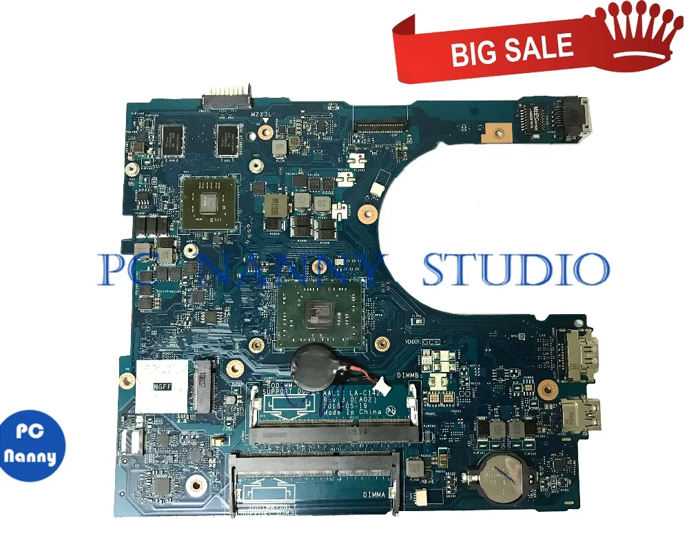 PCNANNY 09J3FV 9J3FV for Dell 5455 5555 5755 Laptop motherboard A6-7310 CPU LA-C142P PC Notebook Mainboard tested
PCNANNY 09J3FV 9J3FV for Dell 5455 5555 5755 Laptop motherboard A6-7310 CPU LA-C142P PC Notebook Mainboard tested