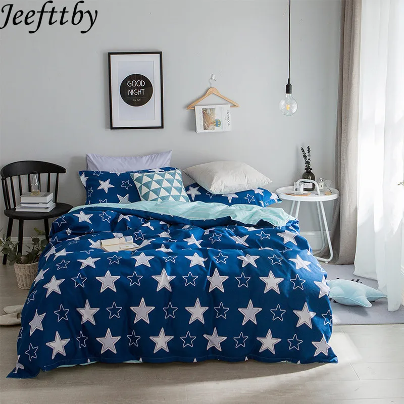 Blue Stars Bedding Set Kids Cartoon Bed Sheet Duvet Cover Pillowcases Full Queen Twin King Size Bedding 3/4pcs Home Textiles
Blue Stars Bedding Set Kids Cartoon Bed Sheet Duvet Cover Pillowcases Full Queen Twin King Size Bedding 3/4pcs Home Textiles