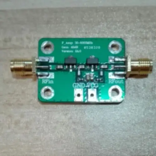 30-4000MHz 40dB Gain High Frequency Amplifier Module FM HF VHF/UHF Ham Radio RF signal fixed gain amplification
30-4000MHz 40dB Gain High Frequency Amplifier Module FM HF VHF/UHF Ham Radio RF signal fixed gain amplification