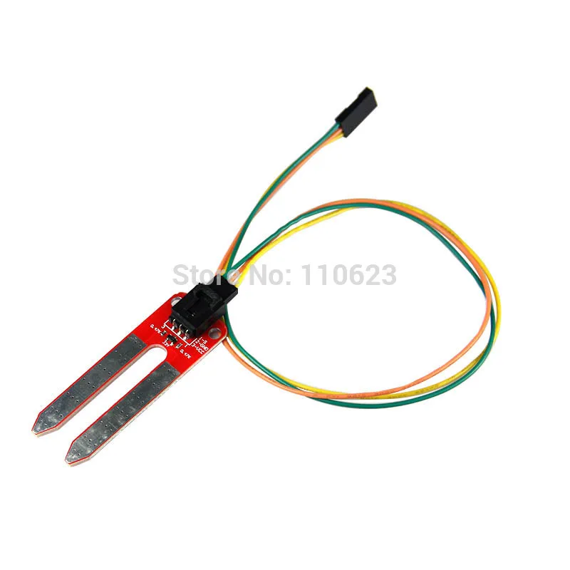 2pcs Soil Moisture Sensor Controller Module Self-watering Automatic Irrigation Garden Tool for 328 2560
2pcs Soil Moisture Sensor Controller Module Self-watering Automatic Irrigation Garden Tool for 328 2560