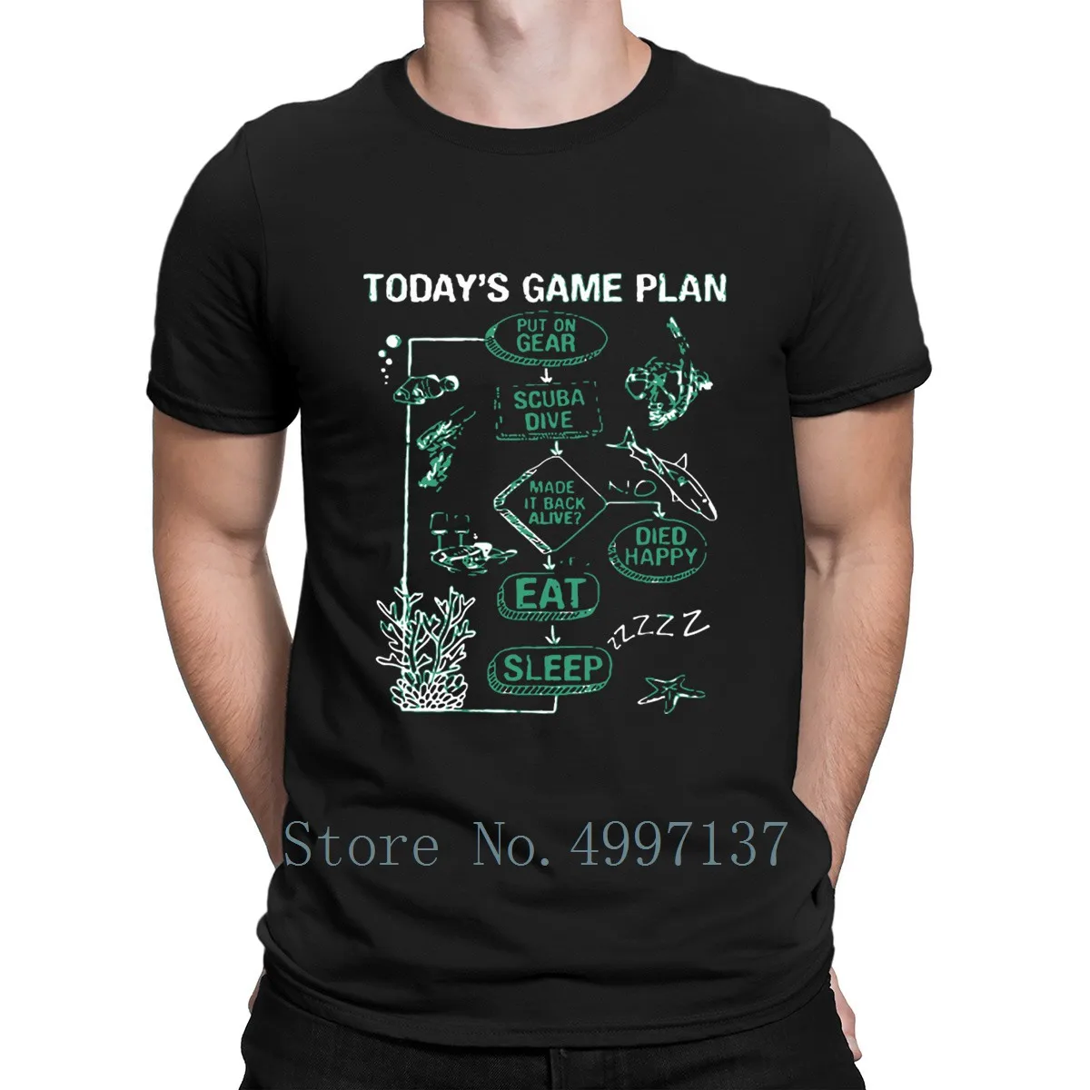 Scuba Diving Todays Game Plan Scuba Diving T Shirt Tee Shirt Gift Size S-3xl Print Family Building Novelty Summer Style Shirt
Scuba Diving Todays Game Plan Scuba Diving T Shirt Tee Shirt Gift Size S-3xl Print Family Building Novelty Summer Style Shirt