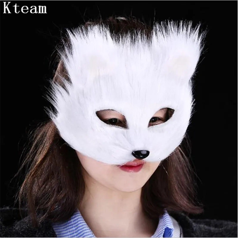 Hot New Lovely Fox Shape Half Face Mask Christmas Carnival Party Cosplay Fox Face Mask Halloween Party Costume Props
Hot New Lovely Fox Shape Half Face Mask Christmas Carnival Party Cosplay Fox Face Mask Halloween Party Costume Props