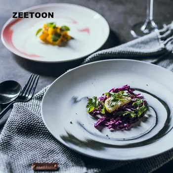 8/10 Inch Nordic Style Plates Ceramic Marble Pattern Spaghetti Steak Art Plate Home Tableware Dinnerware Fruit Dish Big Saucer
8/10 Inch Nordic Style Plates Ceramic Marble Pattern Spaghetti Steak Art Plate Home Tableware Dinnerware Fruit Dish Big Saucer