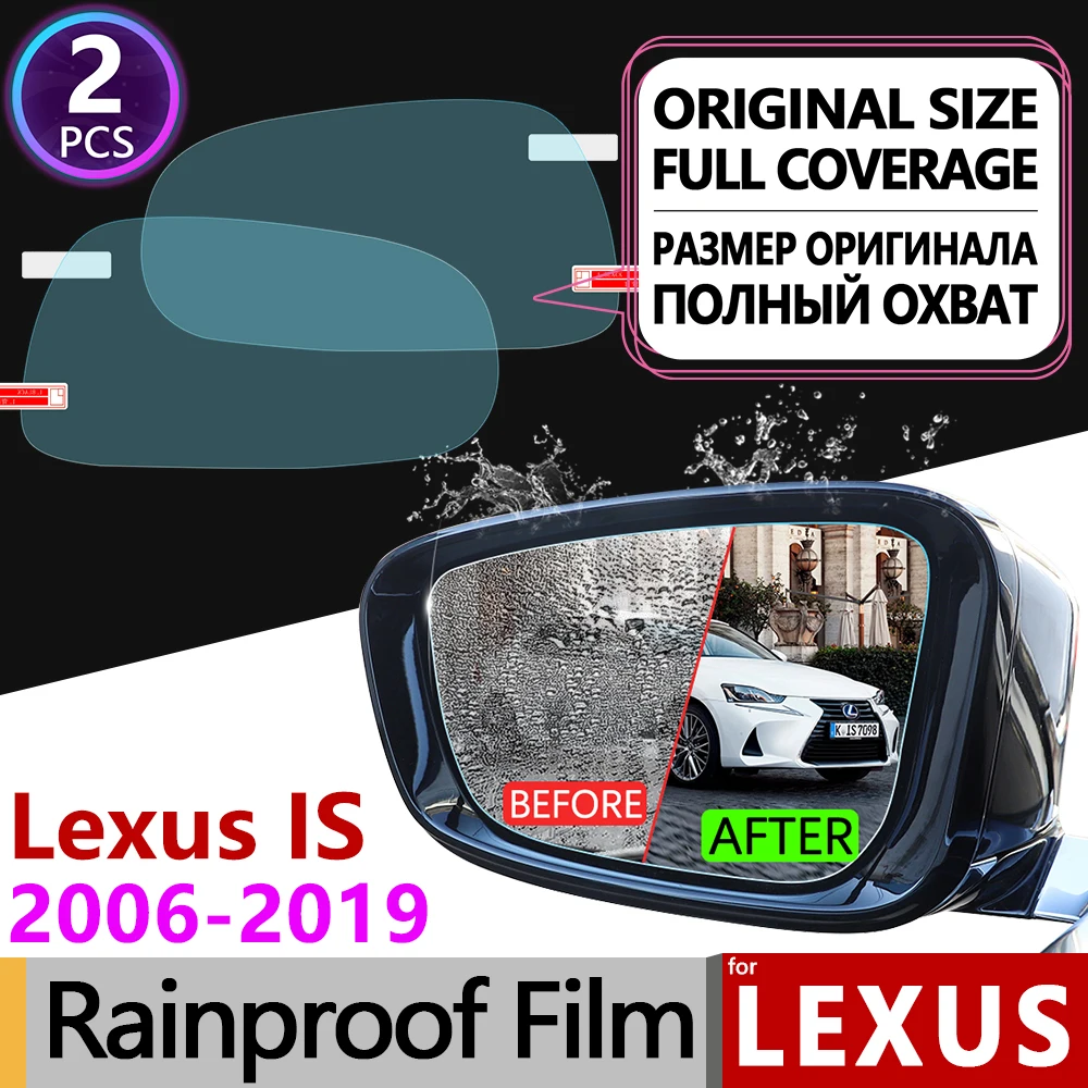 for Lexus IS 2006-2019 XE20 XE30 Anti Fog Rearview Mirror Rainproof Anti-Fog Films Accessories IS250 300 250 300h 350 200d 220d
for Lexus IS 2006-2019 XE20 XE30 Anti Fog Rearview Mirror Rainproof Anti-Fog Films Accessories IS250 300 250 300h 350 200d 220d