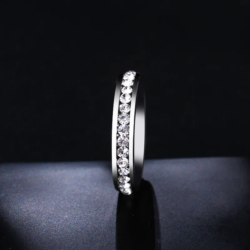 DOTIFI 316L Stainless Steel Rings For Women Silver Color Crystal Engagement Wedding Ring Jewelry
DOTIFI 316L Stainless Steel Rings For Women Silver Color Crystal Engagement Wedding Ring Jewelry