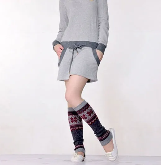 Special Offer One Pair Fashion Snowflake Pattern Knitting Wool Leg Warmers One Size
Special Offer One Pair Fashion Snowflake Pattern Knitting Wool Leg Warmers One Size