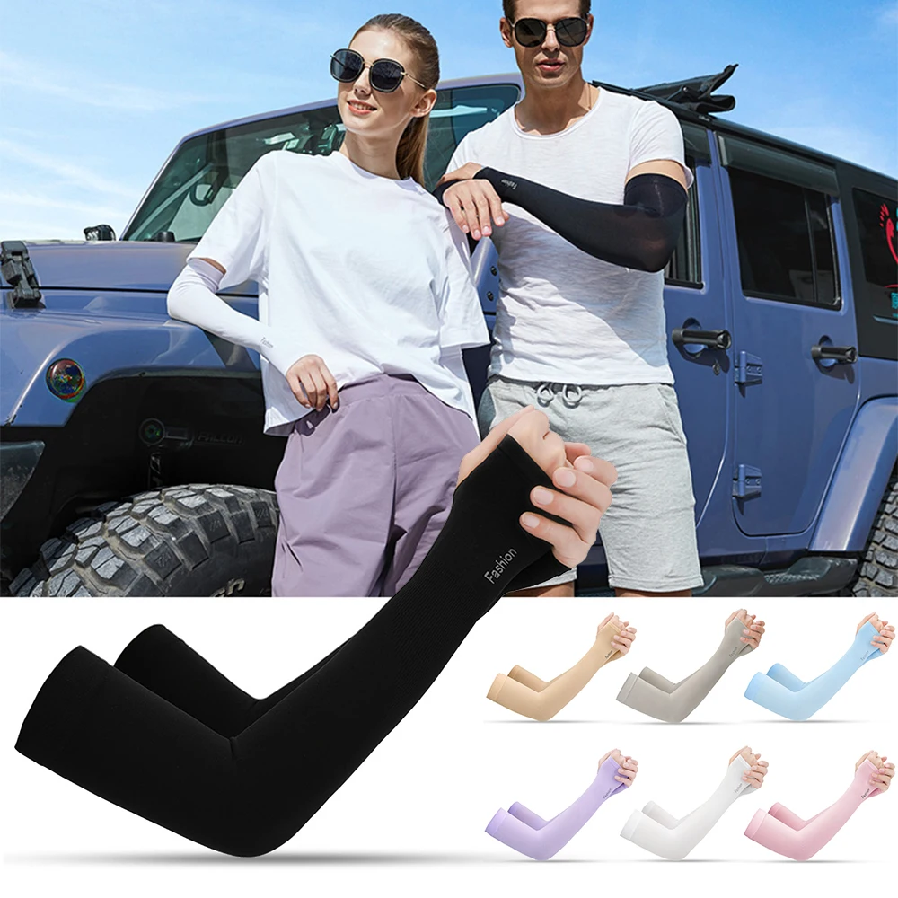 1 Pair Cooling Arm Sleeves UV Protective Absorbent Arm Cover for Outdoor Cycling Driving Running Golf Men Women
1 Pair Cooling Arm Sleeves UV Protective Absorbent Arm Cover for Outdoor Cycling Driving Running Golf Men Women