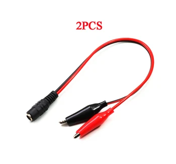 2PCs DC5.5*2.1 Male Female to Alligator Clip Charging Cable Adapter Line External Holding Wire Cord For RC Model Plane Dron
2PCs DC5.5*2.1 Male Female to Alligator Clip Charging Cable Adapter Line External Holding Wire Cord For RC Model Plane Dron