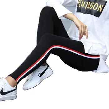 DOUBCHOW Cotton Womens Elastic Waist Skinny Lengging Pants 2018 Ladies Maiden Striped Ankle Length Legging Femme Plus Size 5XL
DOUBCHOW Cotton Womens Elastic Waist Skinny Lengging Pants 2018 Ladies Maiden Striped Ankle Length Legging Femme Plus Size 5XL