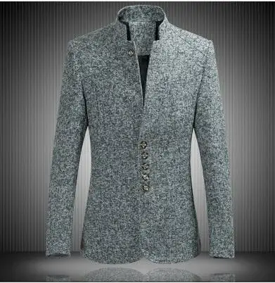 Spring men's casual suit stand collar suits men small suit slim young men's clothing single-breasted jacket plus size M - 6XL
Spring men's casual suit stand collar suits men small suit slim young men's clothing single-breasted jacket plus size M - 6XL