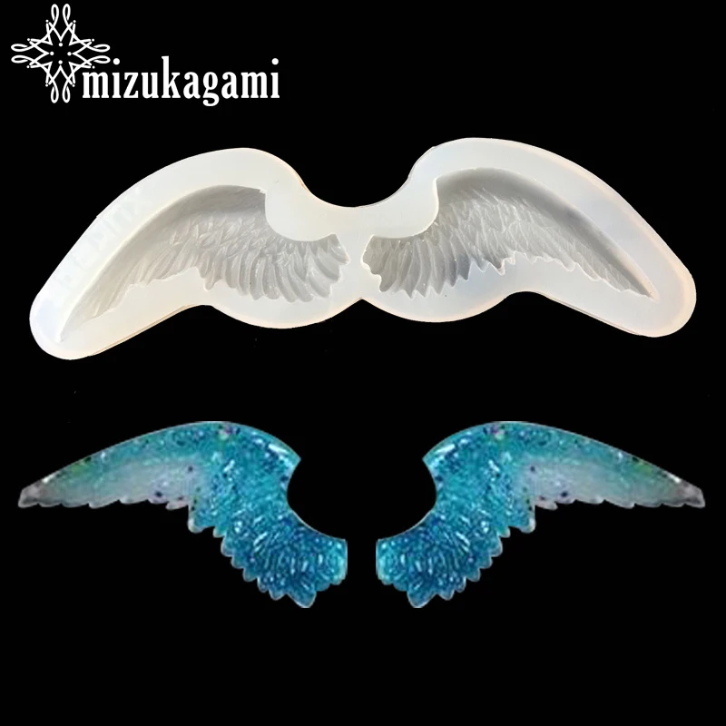 1pcs UV Resin Jewelry Liquid Silicone Mold Angel Wing Silicone Charms Molds For DIY Intersperse Decorate Making Jewelry
1pcs UV Resin Jewelry Liquid Silicone Mold Angel Wing Silicone Charms Molds For DIY Intersperse Decorate Making Jewelry