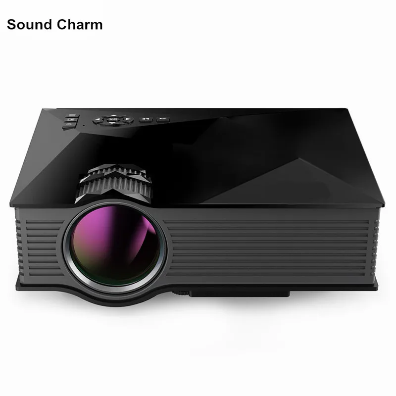 Бесплатная доставка оригинальный UC46 мини-проектор Полная поддержка HD1080P 3D
