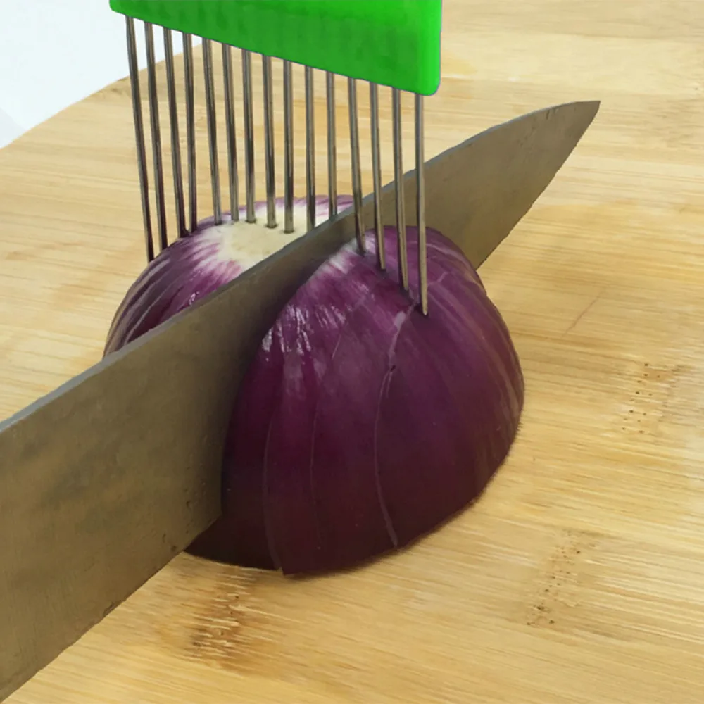 Safety Onion Slicer For Slicing Vegetable Cutter Multifunctional Cutting Aid Guid Onion Tomato Holder Kitchen Tools
Safety Onion Slicer For Slicing Vegetable Cutter Multifunctional Cutting Aid Guid Onion Tomato Holder Kitchen Tools