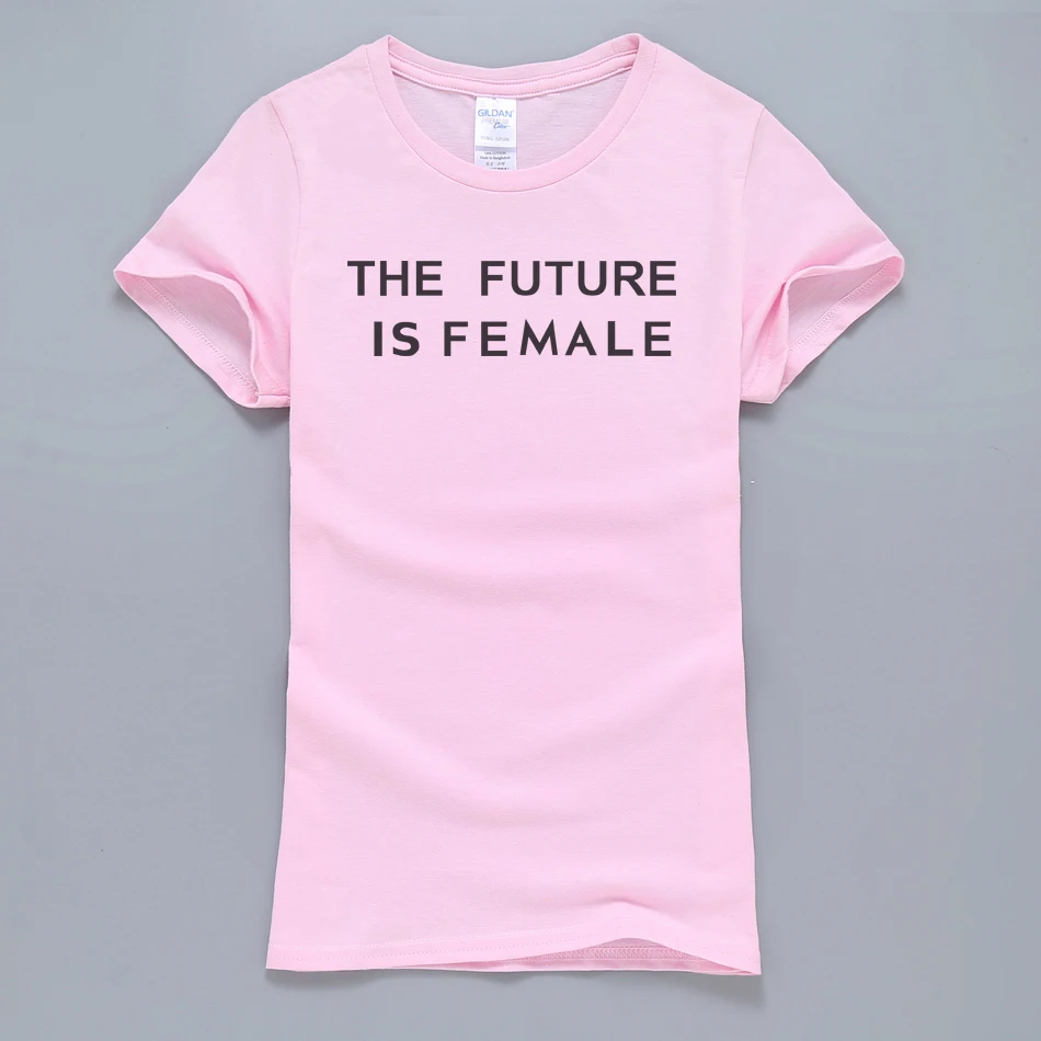 New Arrival The Future Is Female Letters Printed Female Pink Top 2019 Summer Novelty T-Shirt Women Funny T Shirt Harajuku Tops
New Arrival The Future Is Female Letters Printed Female Pink Top 2019 Summer Novelty T-Shirt Women Funny T Shirt Harajuku Tops
