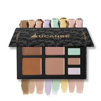 UCANBE 8 Color Face Contouring Makeup Concealer Palette Foundation Creamy Corrector Natural 3D Base Camouflage Cover Blemishes
UCANBE 8 Color Face Contouring Makeup Concealer Palette Foundation Creamy Corrector Natural 3D Base Camouflage Cover Blemishes