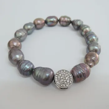 100% nature freshwater pearl bracelet with nice crystal accessory .nice hanger,big rice pearl bracelet .black pearl bracelet
100% nature freshwater pearl bracelet with nice crystal accessory .nice hanger,big rice pearl bracelet .black pearl bracelet