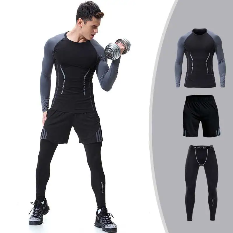 3 Piece Men Quick Dry Compression Long Johns Fitness Gymming Male Winter Sporting Runs Workout Thermal Underwear Sets S110
3 Piece Men Quick Dry Compression Long Johns Fitness Gymming Male Winter Sporting Runs Workout Thermal Underwear Sets S110