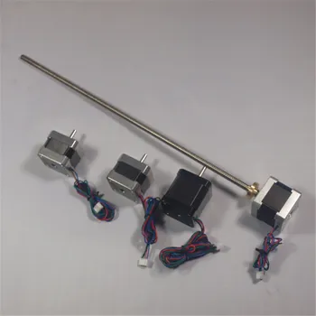 Ultimaker 2 Extended X/Y/Z axis+extruder stepper motor kit/set for DIY D printer Z-Motor with 400mm Trapezoidal Lead Screw
Ultimaker 2 Extended X/Y/Z axis+extruder stepper motor kit/set for DIY D printer Z-Motor with 400mm Trapezoidal Lead Screw