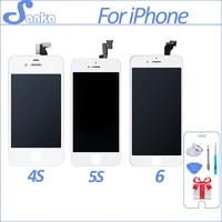 SANKA AAA For iPhone 4 A1332 4S 5S 5C 5 6 6Plus LCD Touch Screen Display Digitizer Replacement Assembly Mobile Phone Parts image