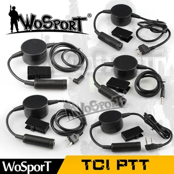 WoSporT TCI Headset PTT Cable Plug for Motorola Kenwood Icom Midland Tactical Headsets Phone All Handheld
WoSporT TCI Headset PTT Cable Plug for Motorola Kenwood Icom Midland Tactical Headsets Phone All Handheld