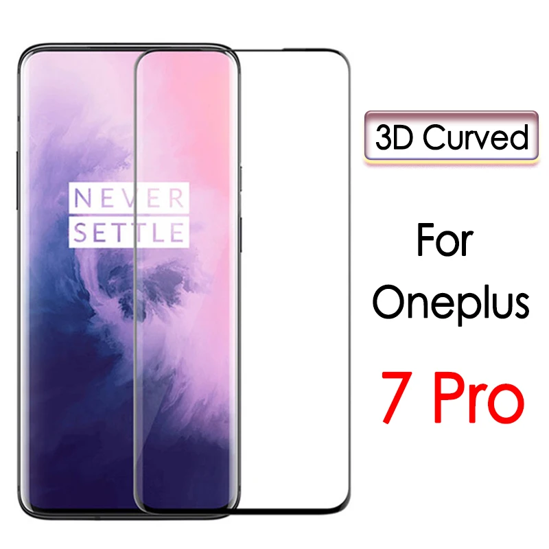 One Plus 7 Pro tempered glass for OnePlus 7 Pro screen protector 3D Full Cover On 1+ Protective Tremp Glas Protection Film Case
One Plus 7 Pro tempered glass for OnePlus 7 Pro screen protector 3D Full Cover On 1+ Protective Tremp Glas Protection Film Case