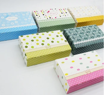 100pcs/lot 6 grains Pastoral styles decoration cake box chocolate dessert biscuit boxes cookie package
100pcs/lot 6 grains Pastoral styles decoration cake box chocolate dessert biscuit boxes cookie package