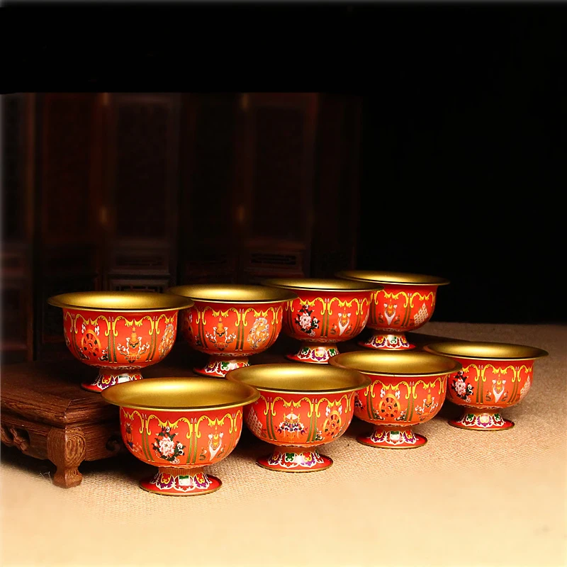 Tibetan buddha bowls Tantra talisman water purifying cups holy water cup Buddhist supplies Dharma cup bowl 8pcs/lot
Tibetan buddha bowls Tantra talisman water purifying cups holy water cup Buddhist supplies Dharma cup bowl 8pcs/lot